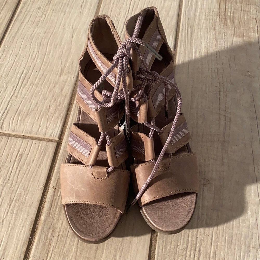 Sorel Joanie 2 Lace Sandals - Ash Brown